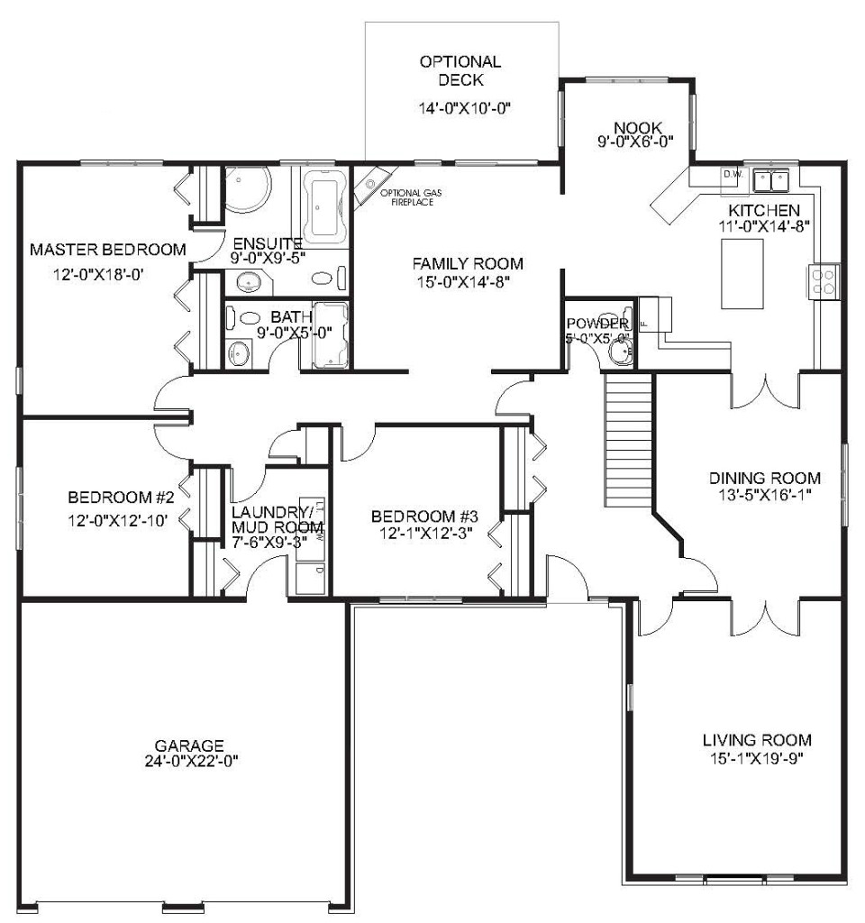 The Monte Cristo 2,300 sq ft French's Fine Homes and Cottages